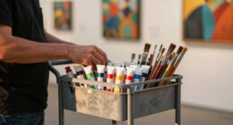 10 Best Art Bin Carts for Galleries in 2026