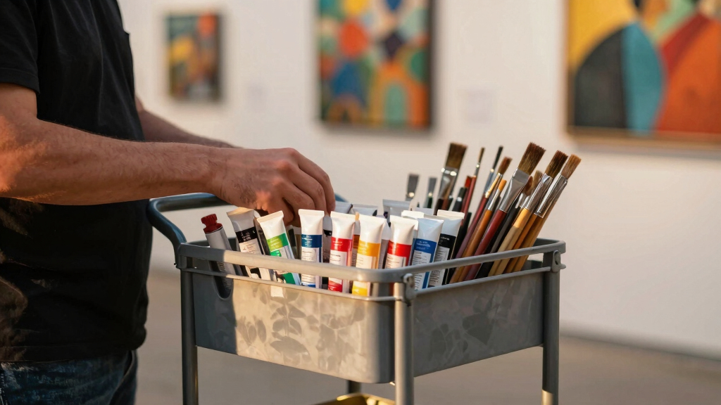 10 Best Art Bin Carts for Galleries in 2026