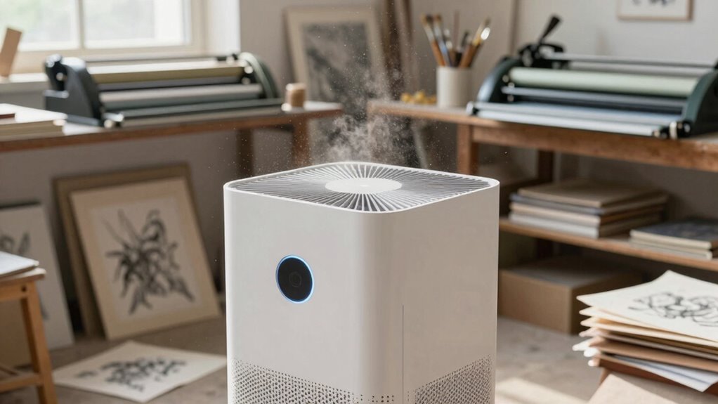 air purifiers improve workspace safety