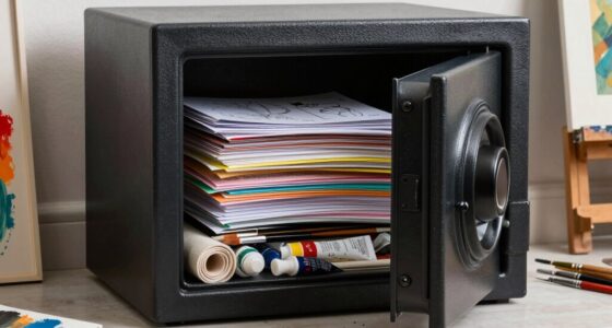 art business safe contents