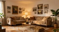 artful warm stylish home