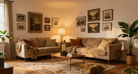 artful warm stylish home