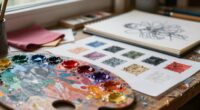 artists frequently test materials