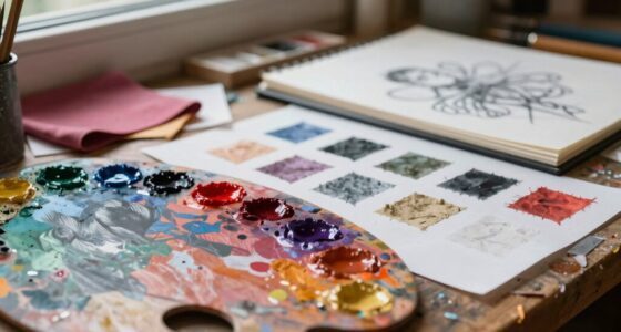 artists frequently test materials