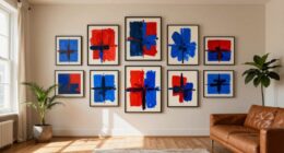artwork placement enhances ambiance