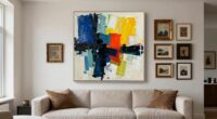 artwork size and arrangement