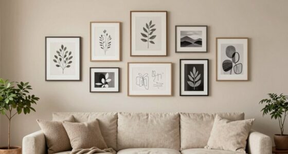 balance decor with artwork