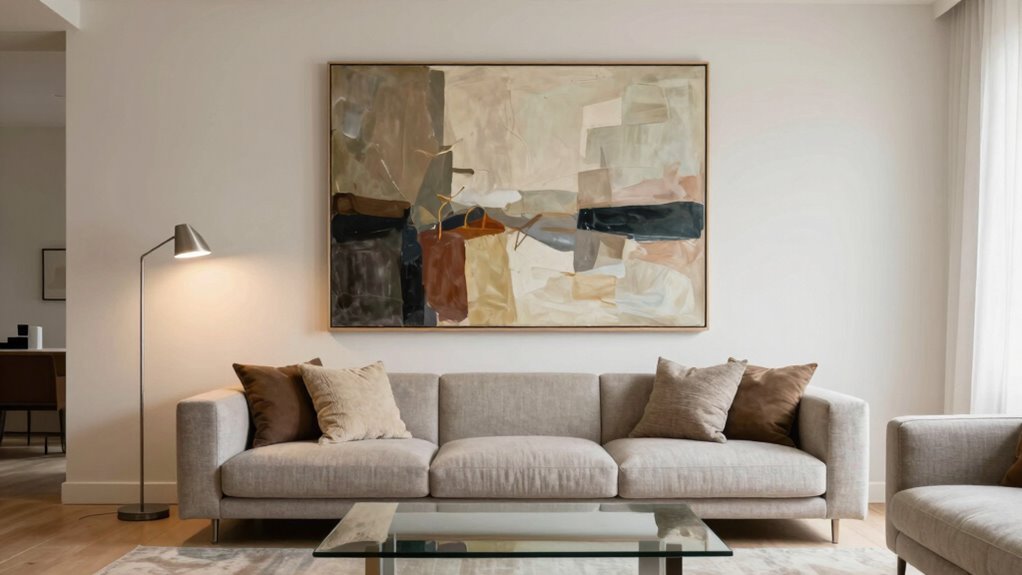 balanced art enhances space