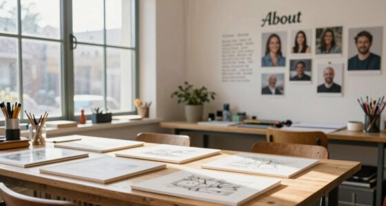 building trust through about page