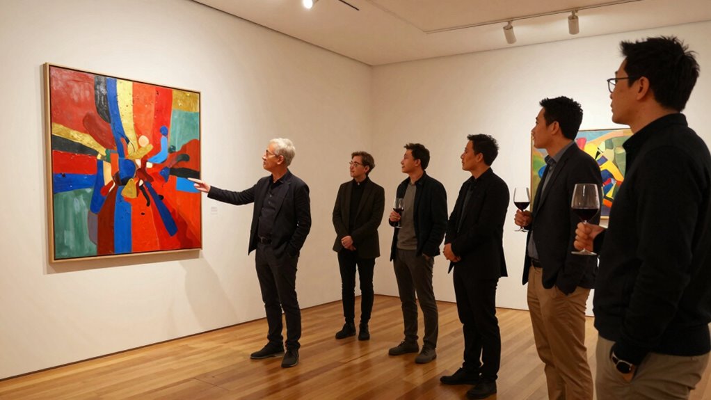 casual art conversation tips