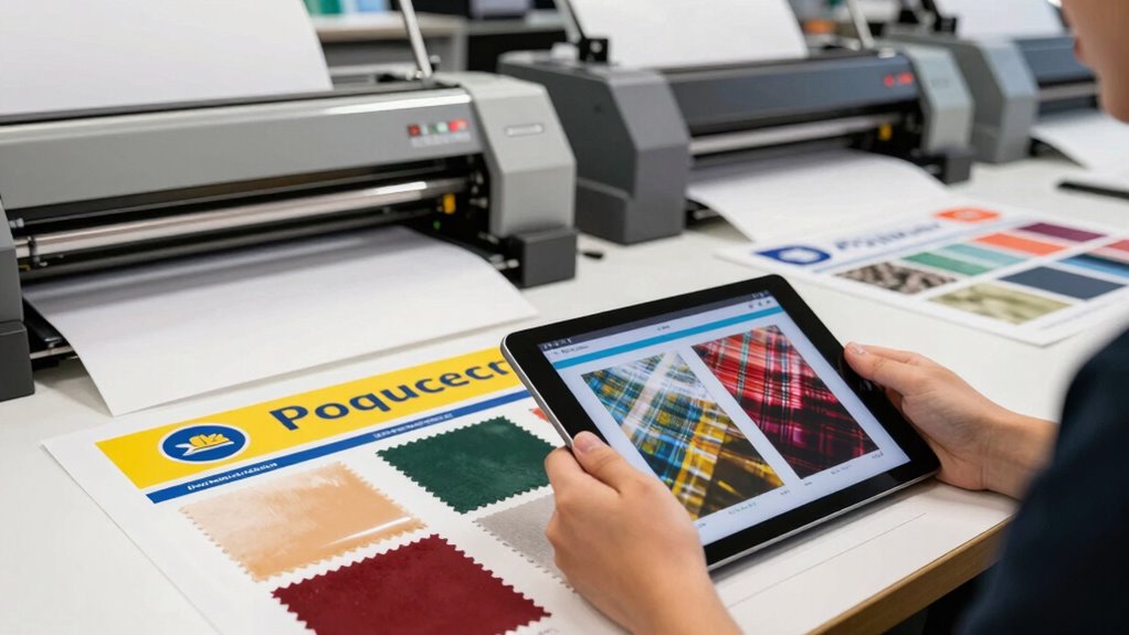 color accuracy and substrate compatibility