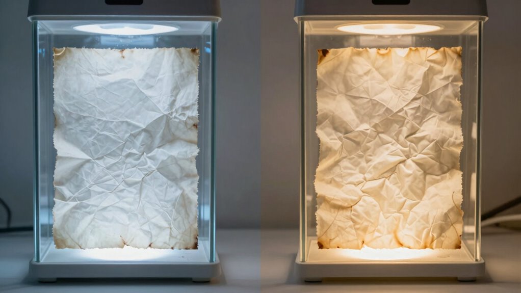 control humidity for paper preservation