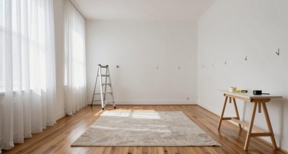 create a clean organized space