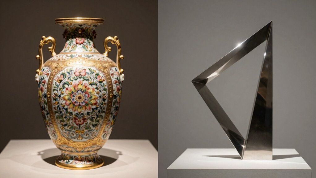 decorative versus collectible art