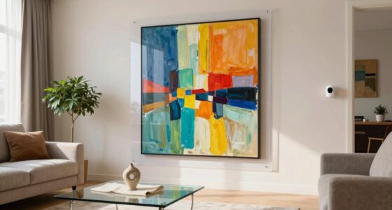 display art safely outdoors