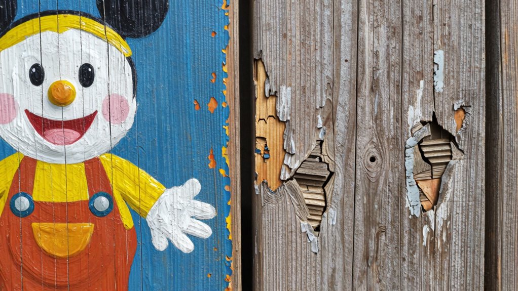 distinguishing craftsmanship from damage