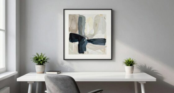 distraction free home office displays