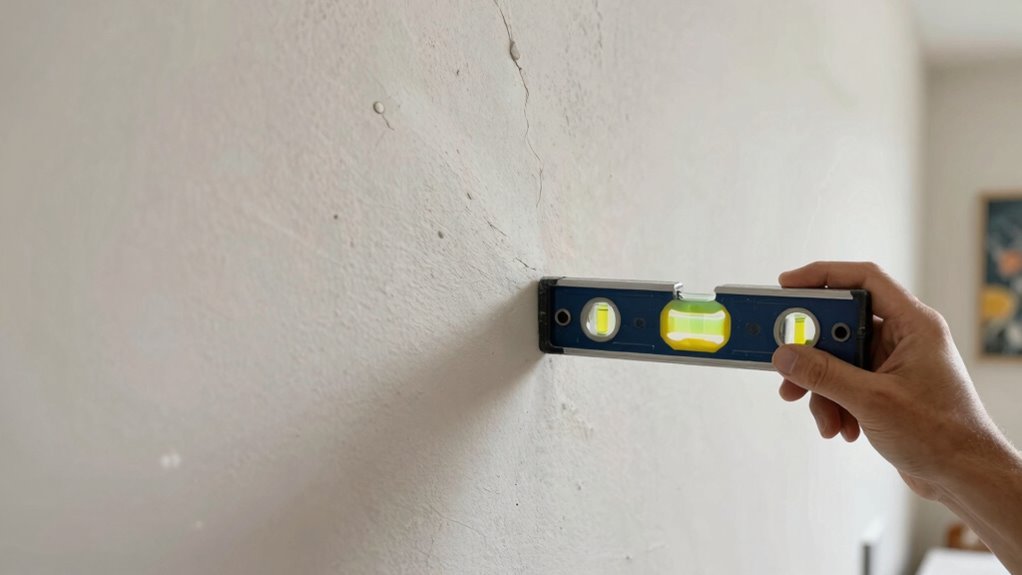 ensure walls support heavy art
