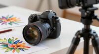 essential camera equipment for artwork