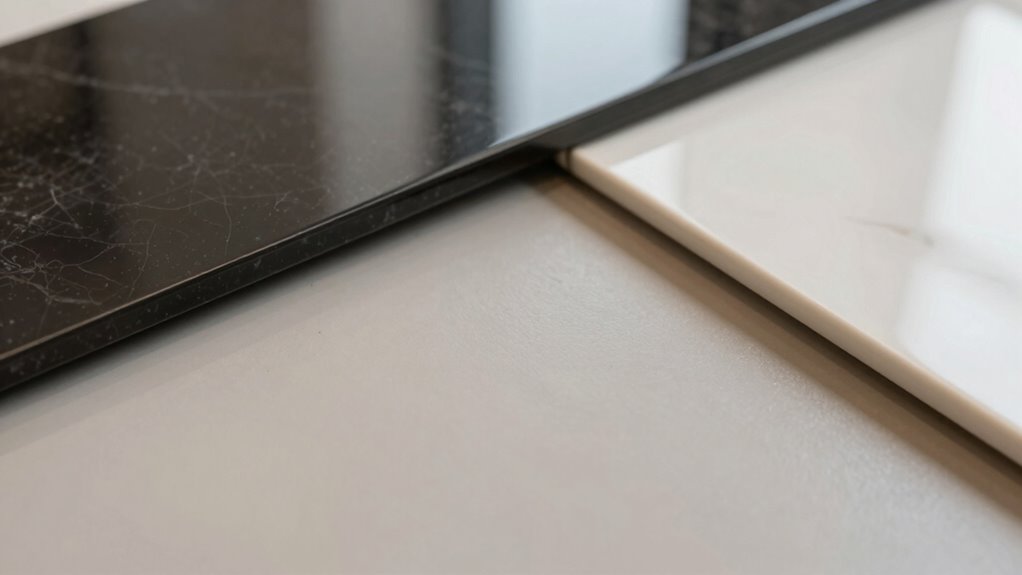 finish sheen surface reflection