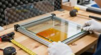 glass acrylic framing safety