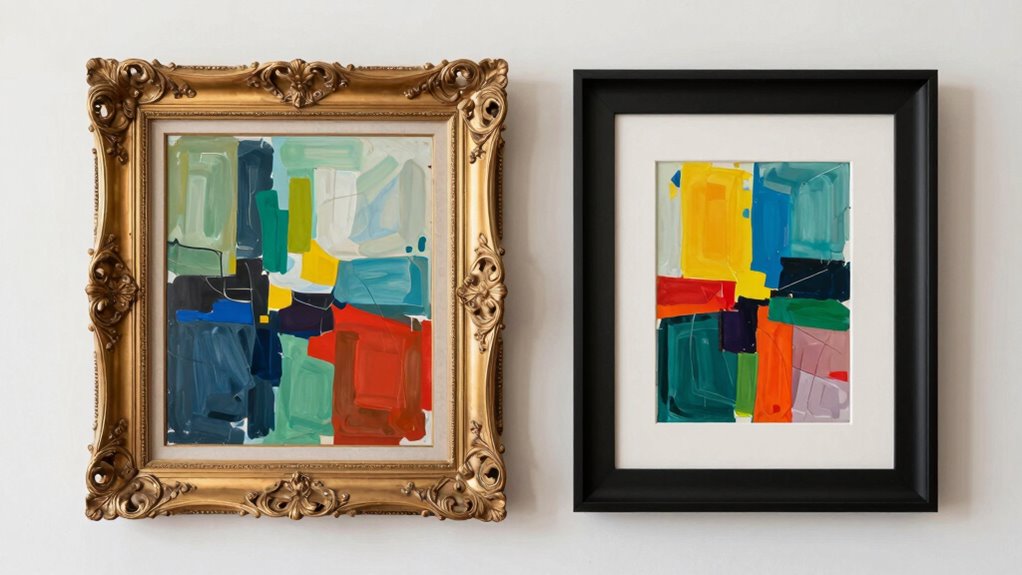 harmonious framing enhances art