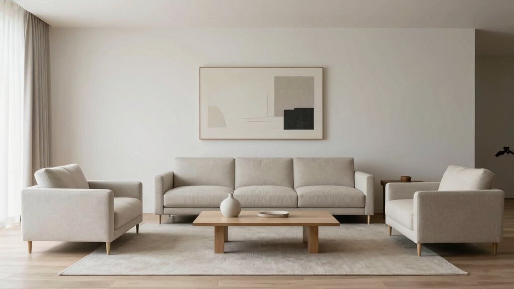 less furniture more harmony