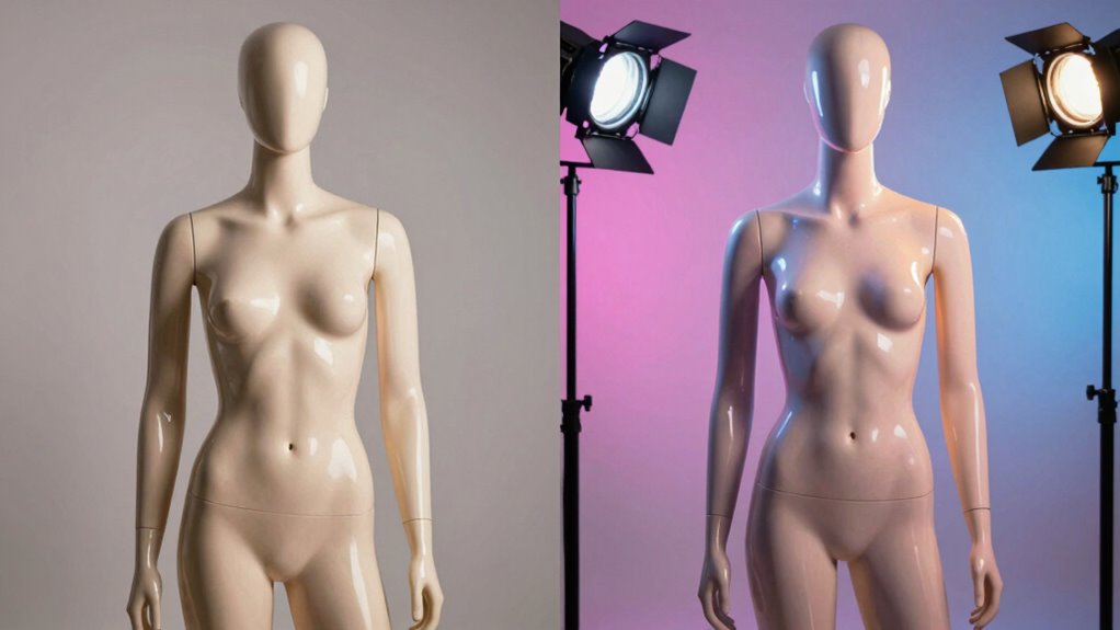 lighting differences enhance visuals