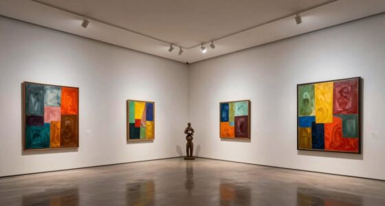 lighting for art displays