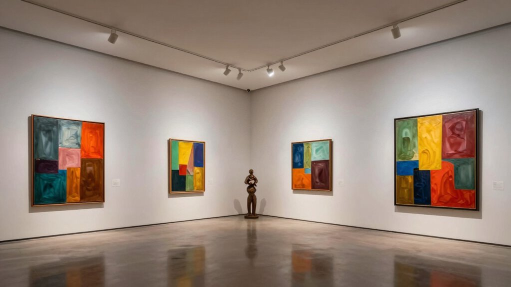 lighting for art displays