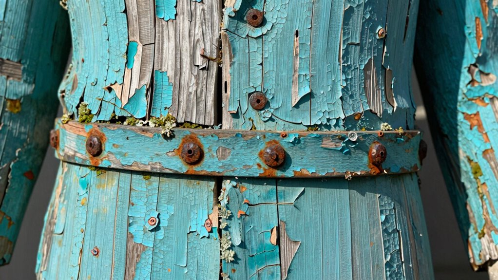 material deterioration through environmental reactions