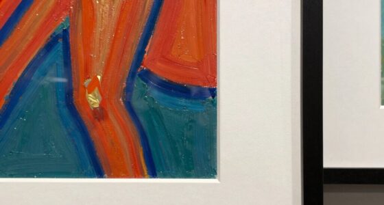 matting enhances or harms artwork