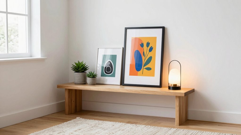 maximize small art spaces