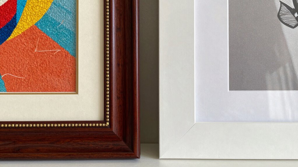 personalized vs standard frames