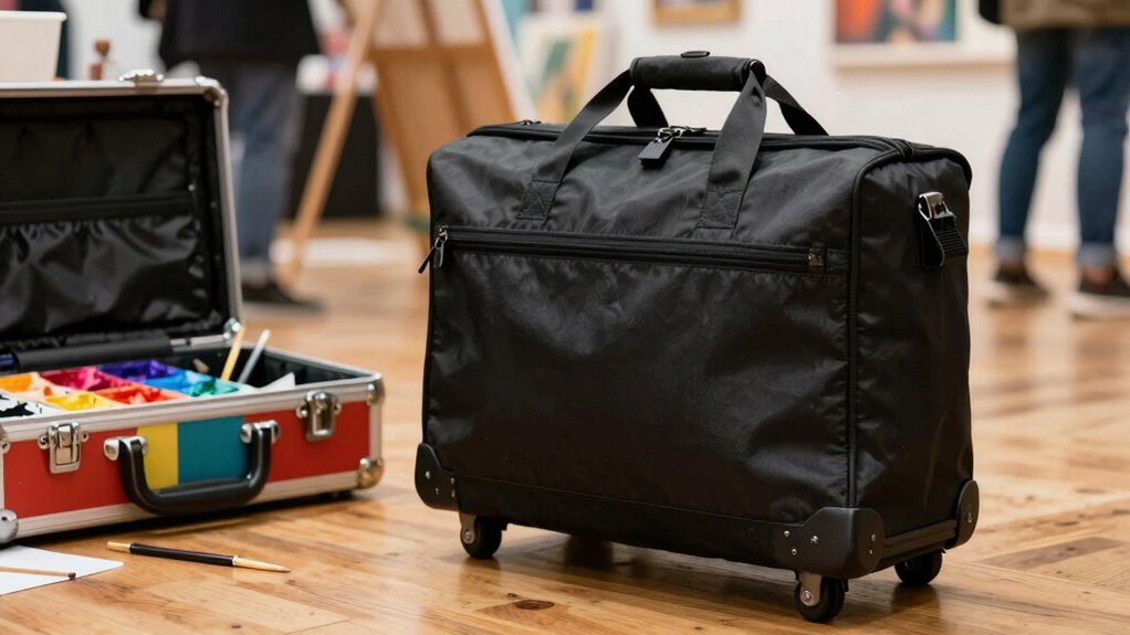portable secure art storage