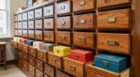 print storage organization methods