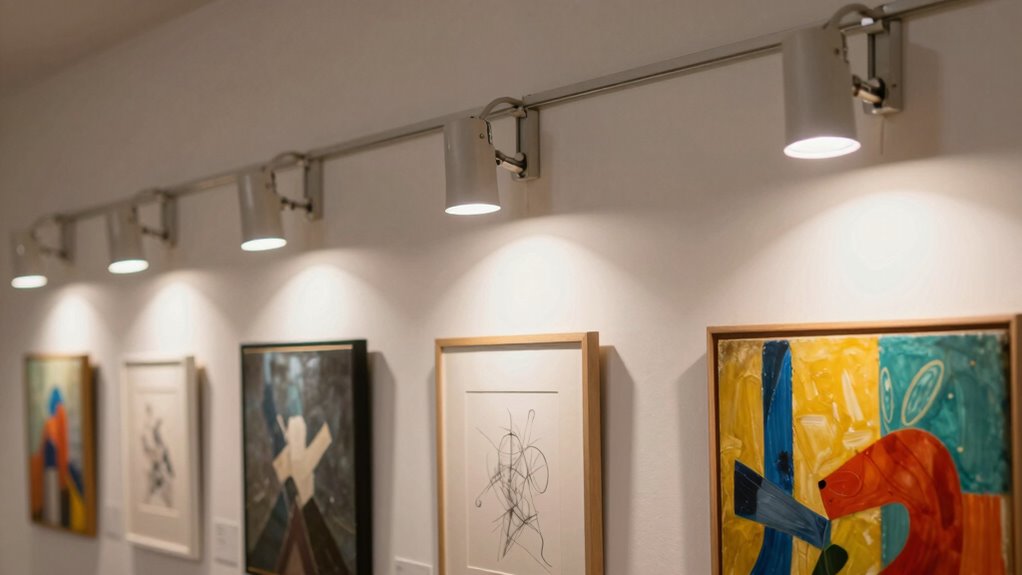 proper artwork lighting techniques