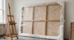 protecting large unfinished artworks