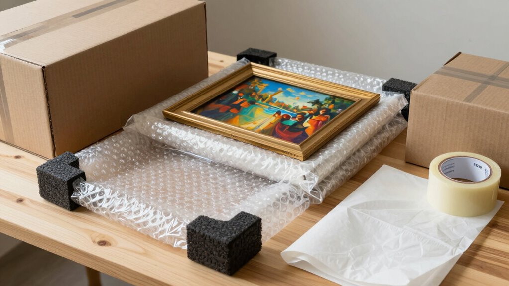 protective art shipping supplies