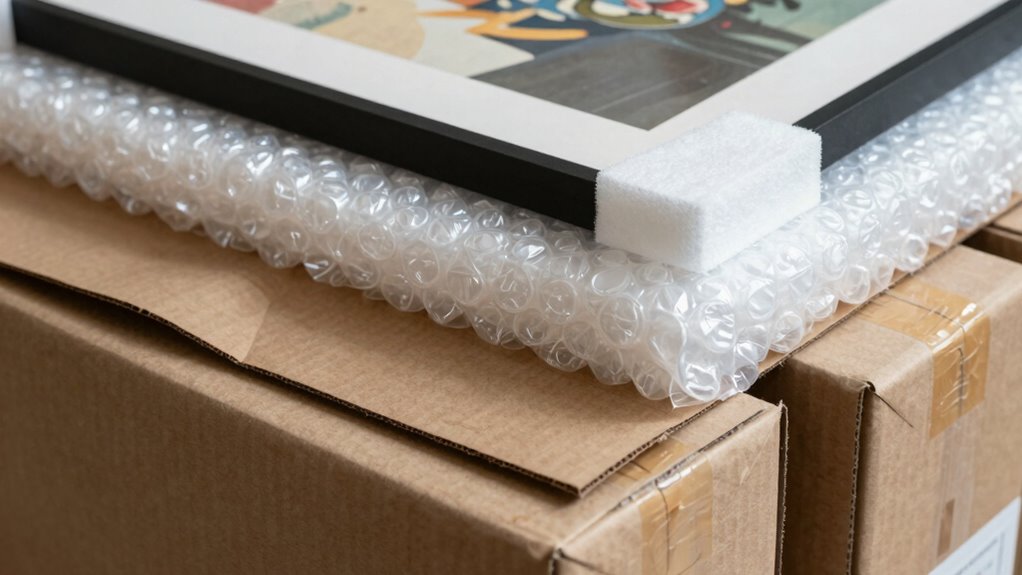 protective climate controlled art shipping