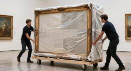 safe art handling techniques