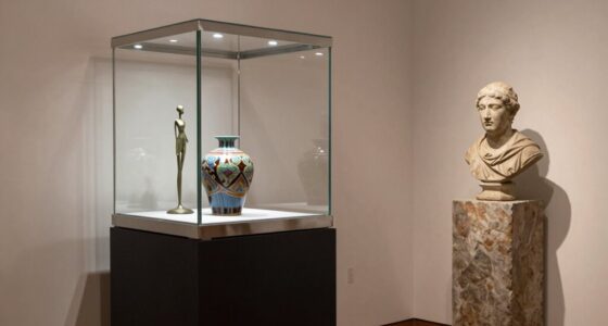 sculpture presentation display options