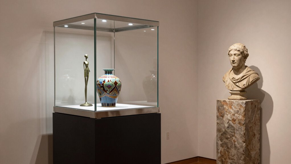 sculpture presentation display options