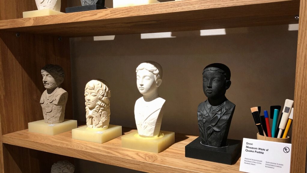 secure sculpture display safety