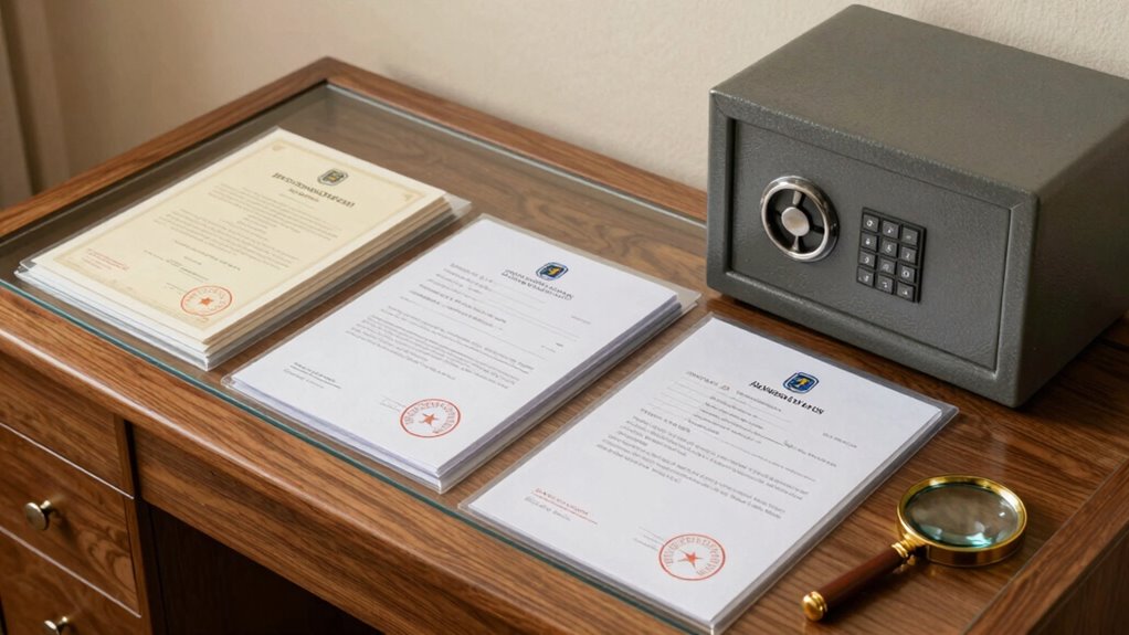 securely store important documents