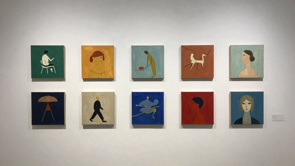 series reveal artistic evolution