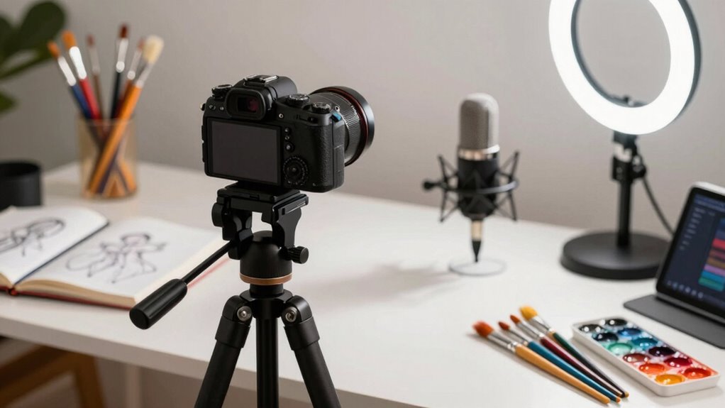 streamlined content creation equipment