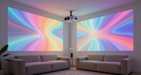 transforming art with projectors