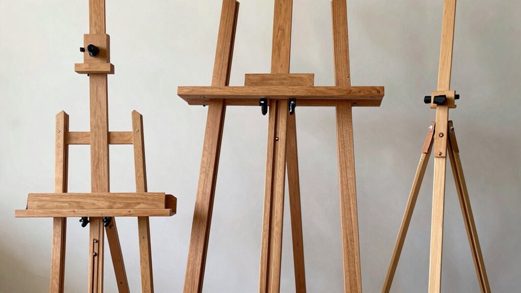 types of art easels