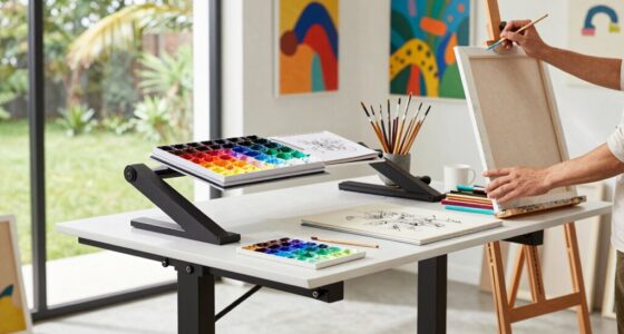 using standing desk converter